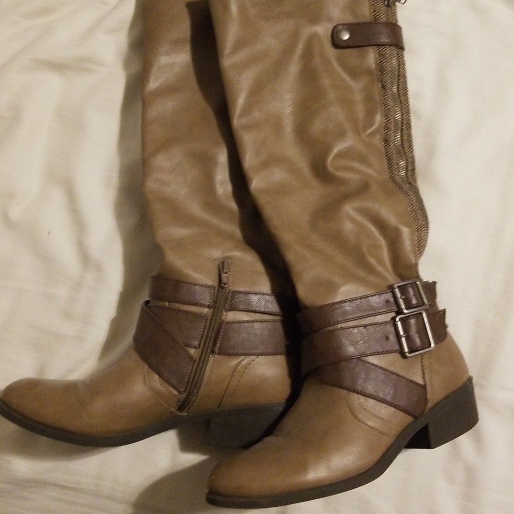 Brown boots